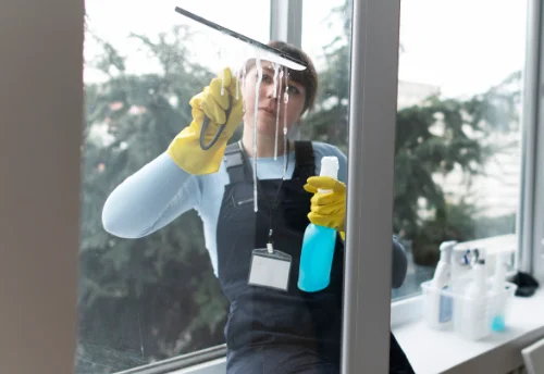 Nettoyage de vitres intérieures et extérieures à Vaiges